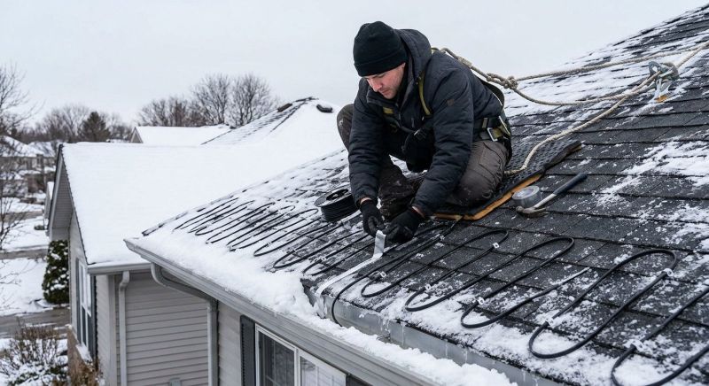 Heat Tape Installation in Edmond, OK