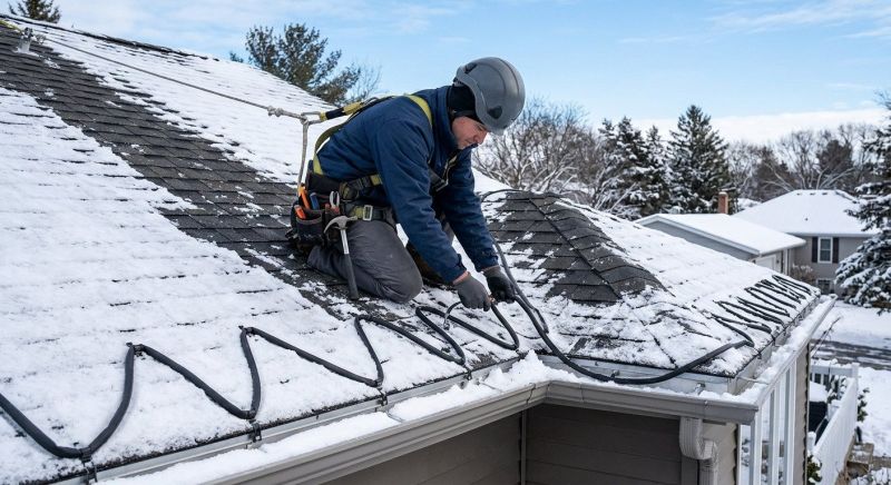 Heat Tape Installation in Tulsa, OK