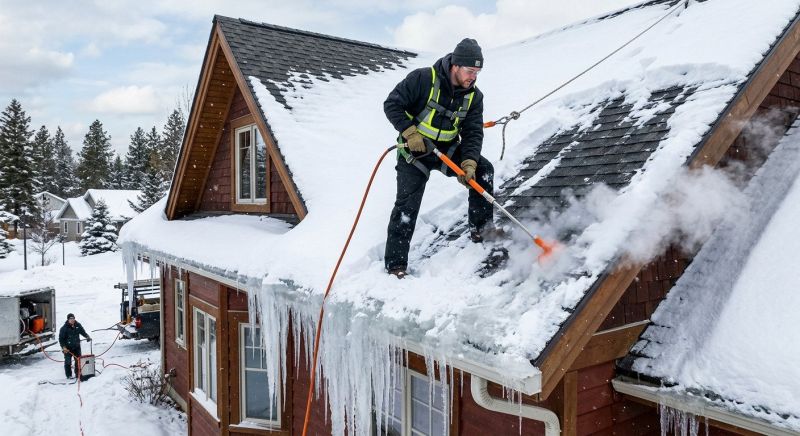 Ice Dam Repair in Kent, WA