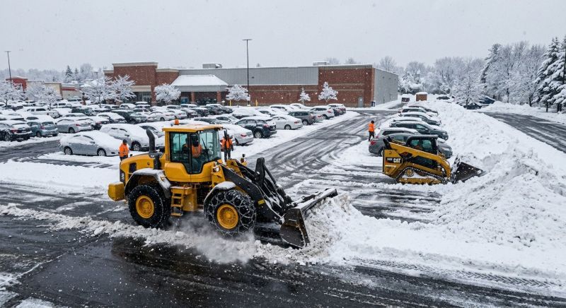 Parking Area Snow Removal in New York, NY