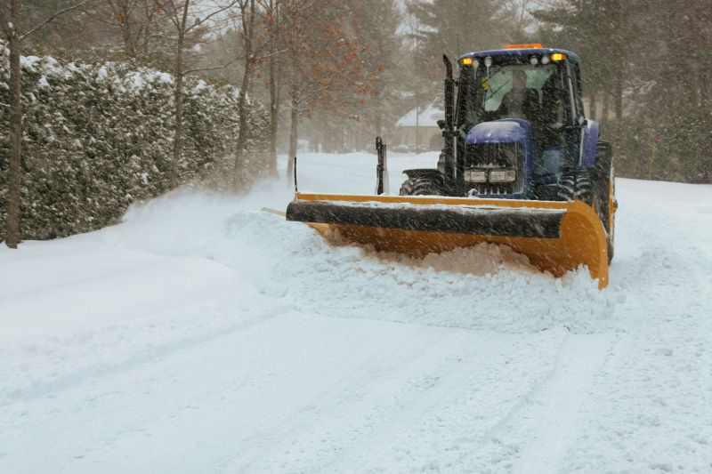 Road Snow Plowing in New York, NY