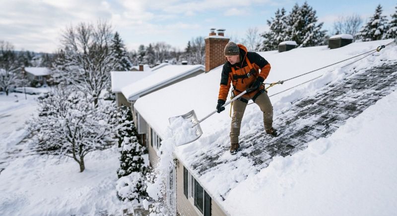 Rooftop Snow Removal in Brooklyn, NY