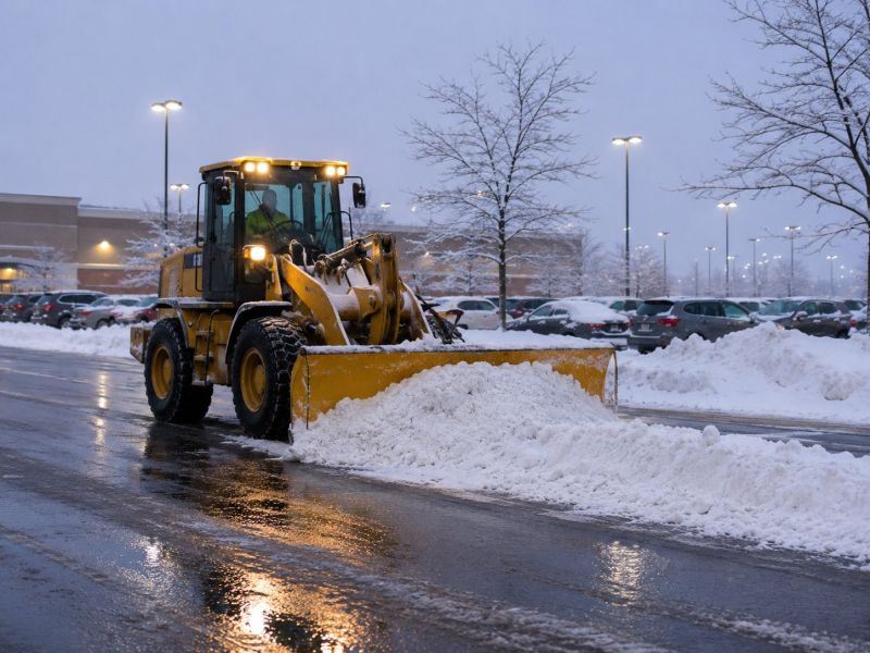 Commercial Snow Plowing in New York, NY