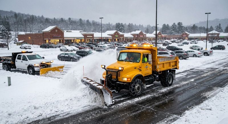 Commercial Snow Plowing in New York, NY