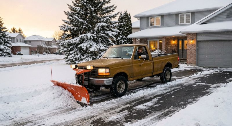 Driveway Snow Plowing in Brooklyn, NY