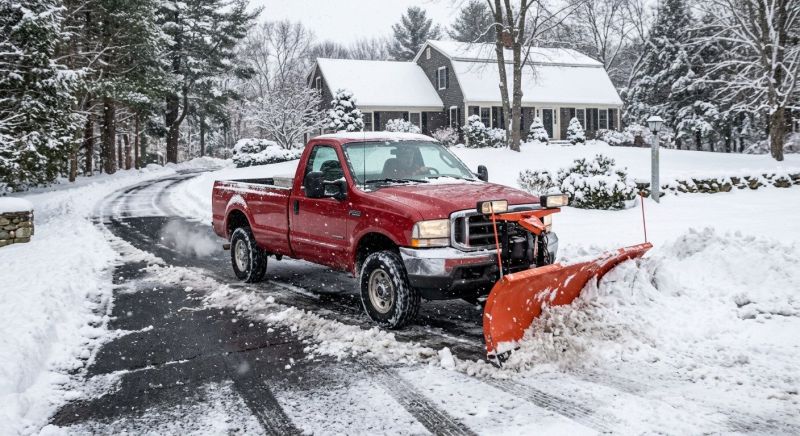 Driveway Snow Plowing in Long Island, NY