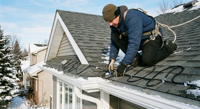 Heat Tape Installation in Tulsa, OK