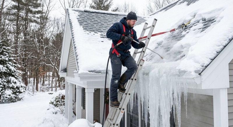 Ice Dam Removal in Tulsa, OK