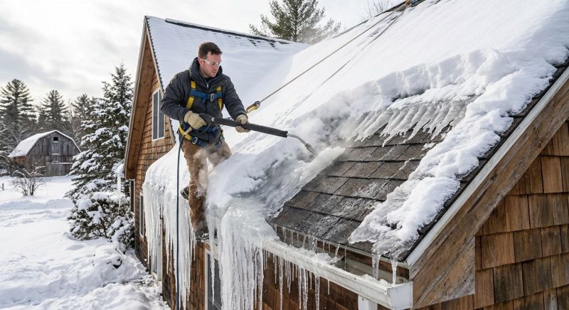 Ice Dam Removal in Kent, WA