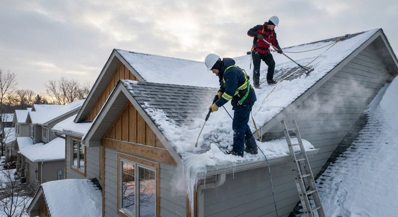 Ice Dam Removal in Olympia, WA