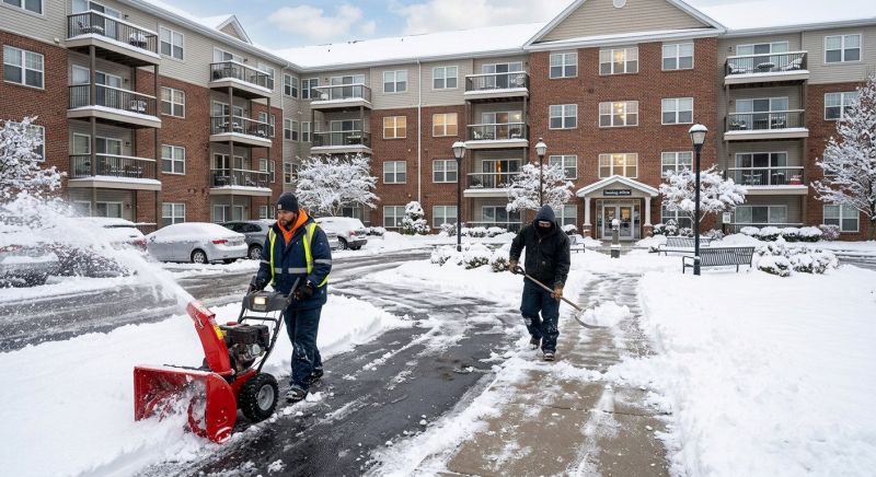 Parking Area Snow Removal in Long Island, NY