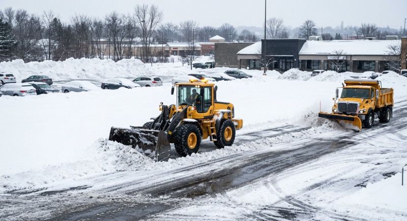Parking Lot Snow Plowing in Long Island, NY