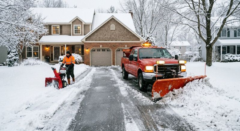 Residential Snow Plowing in New York, NY