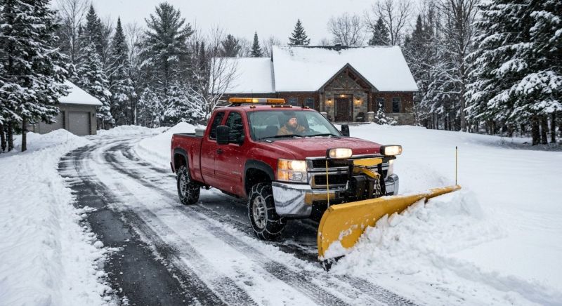 Road Snow Plowing in Long Island, NY