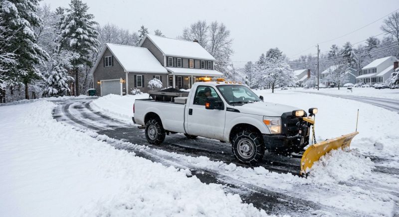 Road Snow Plowing in Long Island, NY