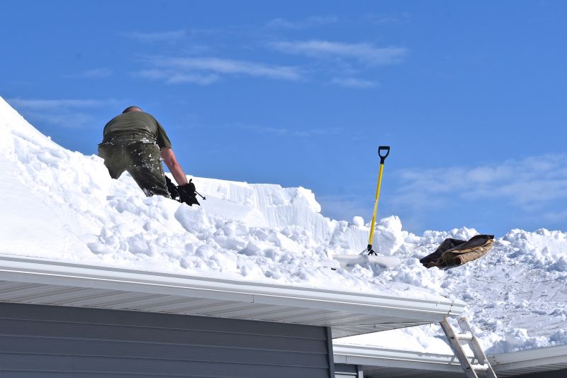 Roof Snow Raking in Brooklyn, NY