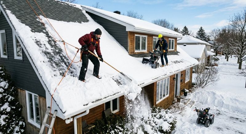 Rooftop Snow Removal in New York, NY