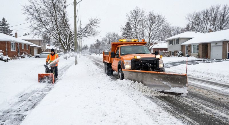 Snow Plowing Service in New York, NY